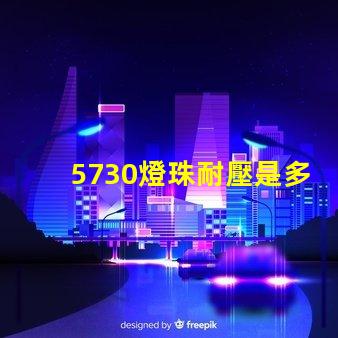 5730燈珠耐壓是多少 5730燈珠多少瓦